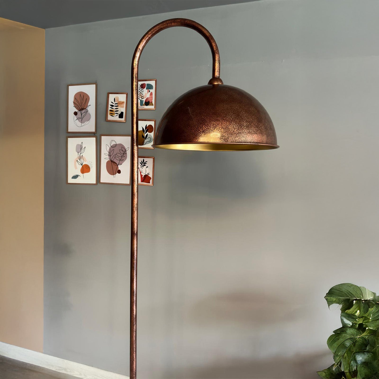 Stehlampe Modern Dekorativ Metall Wohnzimmer Arbeitszimmer Stehlampe